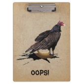 OOPS BUZZARD KLEMBORD (Voorkant)