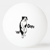 Oops Cat Pingpongbal (Voorkant)