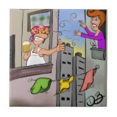 Oops Ceramic Tile Tegeltje (Voorkant)