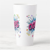 OOPS Comic Burst Latte Mok (Voorkant)