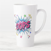OOPS Comic Burst Latte Mok (Rechts)