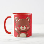 Oops! Cute Teddy Bear Mug – Funny Love Bear Design Mok (Links)