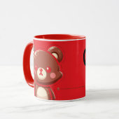 Oops! Cute Teddy Bear Mug – Funny Love Bear Design Mok (Voorkant links)