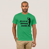  OOPS, een ander Shank T-shirt, Funny Golf T-shirt (Voorkant volledig)