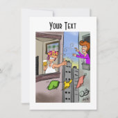 Oops Flat Note Card Notitiekaartje (Voorkant)