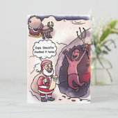 Oops Greeting Card  Feestdagenkaart (Staand voorkant)