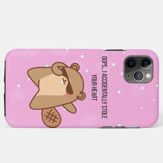 Oops… I Accidentally Stole Your Heart Phone Case  (Achterkant (horizontaal))