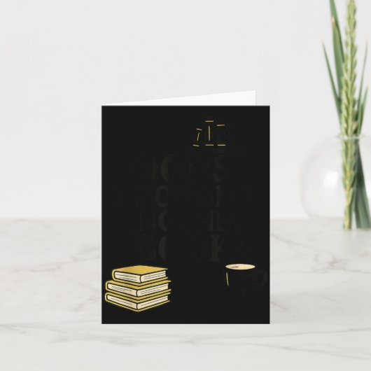 Oops I Bought Another Book, Funny Book Lover  Kaart (Voorkant)