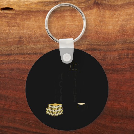 Oops I Bought Another Book, Funny Book Lover  Sleutelhanger (Voorkant)