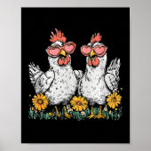 Oops I Got Another Chicken, Funny Farm Animal  Poster (Voorkant)