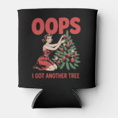 Oops I Got Another Tree Christmas Ornaments Retro Blikjeskoeler (Voorkant)