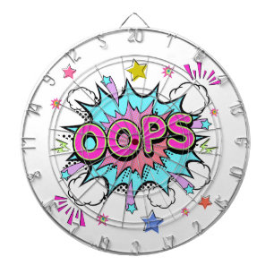 Oops Pop Art Explosion Dartbord