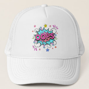 Oops Pop Art Explosion Trucker Pet