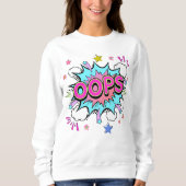 Oops Pop Art Explosion Trui (Voorkant)