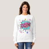 Oops Pop Art Explosion Trui (Voorkant volledig)