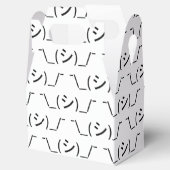 Oops Shrug Emoticon Count\_(シ)_/ Japanse Kaomoji Bedankdoosjes (Geopend)