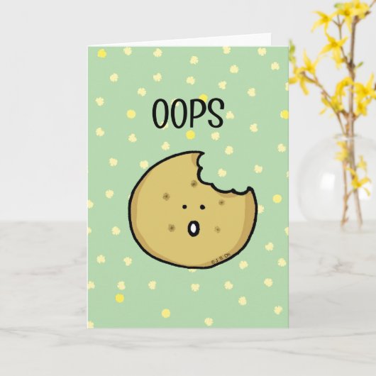 OOPS, sorry kaart (Gele Bloem)