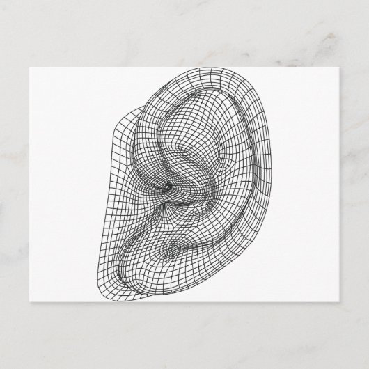 oor briefkaart (Voorkant)