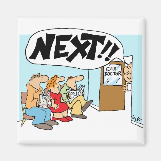 Oor dokter magneet (Voorkant)