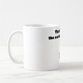 Oor; ier het krijgt late koffie mok (Links)