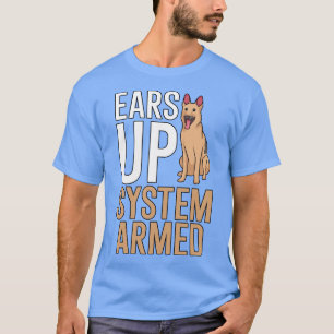 Oor omhoog systeem gewapend 1 t-shirt