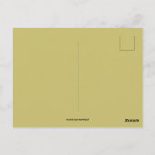 oor van maïs Thanksgiving Groeten Briefkaart (Achterkant)