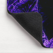 Oor van Olifant Blad Diepste Paars Muismat (Hoek)