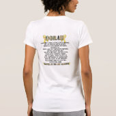 OORAH Het is een marien ding T-shirt (Achterkant)