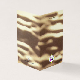 Oorbel Display Kaart met uw Logo Visitekaartje