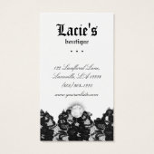 Oorbel Display Kaarten  Kant Sieraden Visitekaartjes (Achterkant)