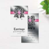 Oorbel Display Kaarten Schattige Boog Hart Sierade Visitekaartje (Bureau)