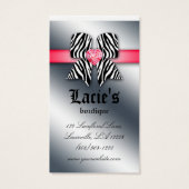 Oorbel Display Kaarten Schattige Boog Hart Sierade Visitekaartjes (Achterkant)