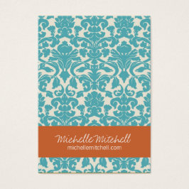 oorbel houder | VISITEKAARTJE | Duo Blue Rust