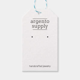 Oorbel Kaart Met Hanging Hole At Too Cadeaulabel