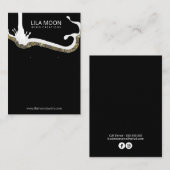 Oorbel Kaarten voor hars sieraden Visitekaartje (Voorkant / Achterkant)