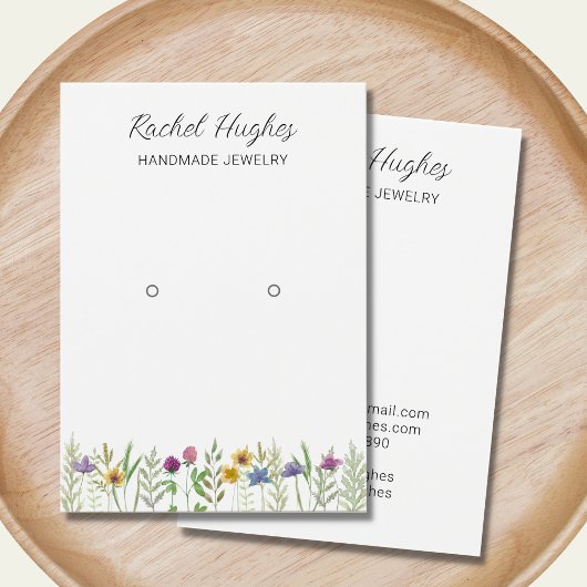 Oorbel Sieraden Bloemen Display Kaart