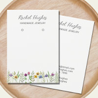 Oorbel Sieraden Bloemen Display Kaart