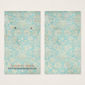 Oorbel Sieraden Display Kaart ·  Damask (Voorkant /achterkant)