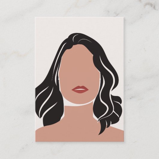 Oorbellen Display Kaart QR-code Contactkaartje (Voorkant)