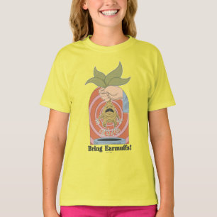 "Oorbeschermers meebrengen!" Schreeuwende Mandrake T-shirt