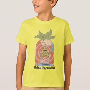 "Oorbeschermers meenemen!" Schreeuwende Mandrake G T-shirt
