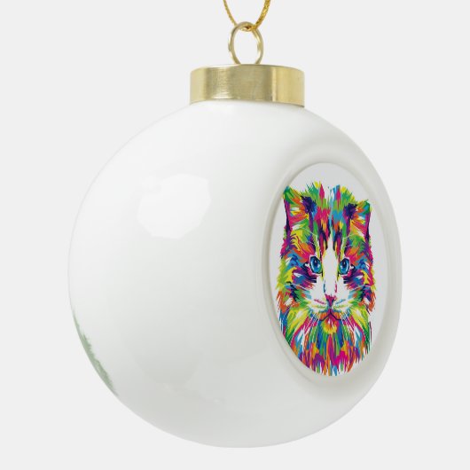 Oordag Keramische Bal Ornament (Links)