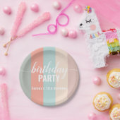 Oordag van het moederstaal papieren bordje (Feest)