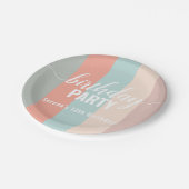 Oordag van het moederstaal papieren bordje (Gekanteld)