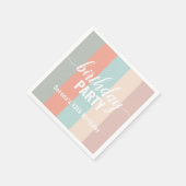 Oordag van het moederstaal servet (Hoek)