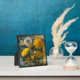 Oordeel Maakt Onkruid van Wilde Bloemen Citaat Kun Fotoplaat