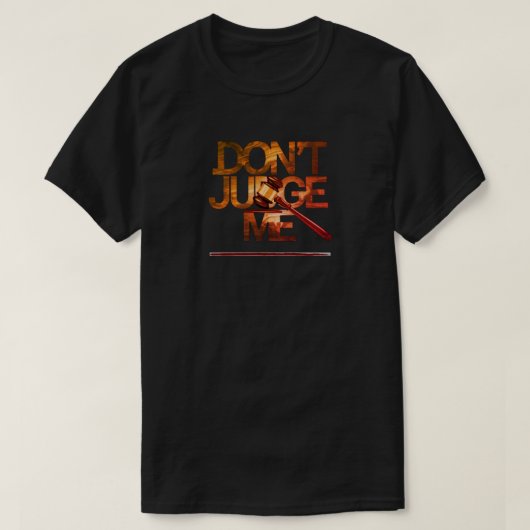"Oordeel niet over mij, ik heb spinale fusie gehad T-shirt (Design voorkant)