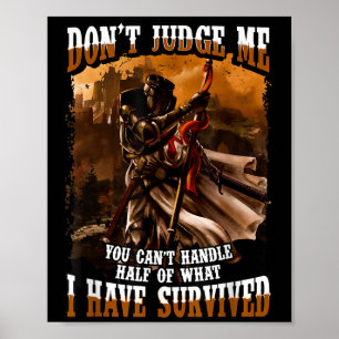 Oordeel Niet Over Mij Je Kunt Niet Omgaan Met De H Poster