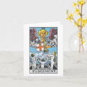 Oordeel - Rider Waite Smith tarot Kaart (Gele Bloem)