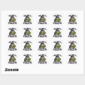 Oordeel Turtle Sticker (Vel)